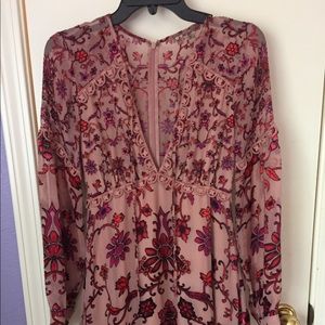 For Love & Lemons Saffron Mini Dress